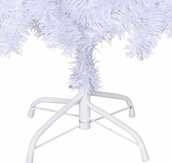 VidaXL Umělý vánoční stromek s hustými větvemi 120 cm PVC [328426] Barva: Bílá