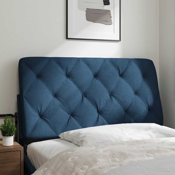 VidaXL Polštář na čelo postele textil [4019208] Barva: světle šedá, Velikost: 200 cm