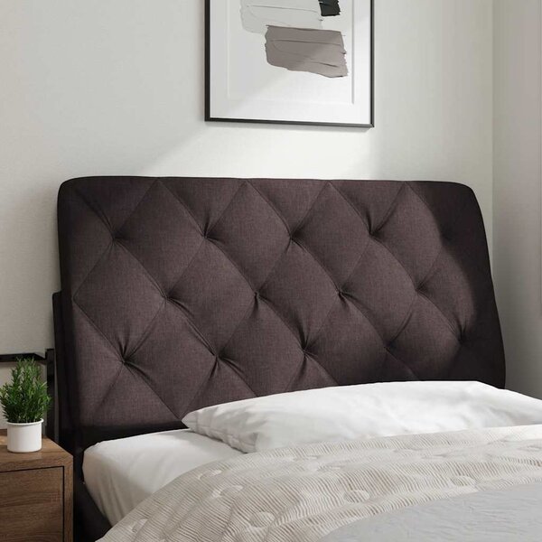 VidaXL Polštář na čelo postele textil [4019208] Barva: světle šedá, Velikost: 200 cm
