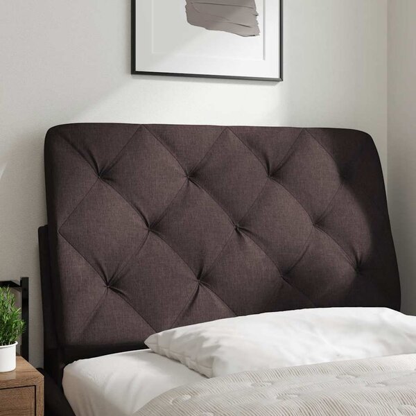 VidaXL Polštář na čelo postele textil [4019208] Barva: světle šedá, Velikost: 200 cm