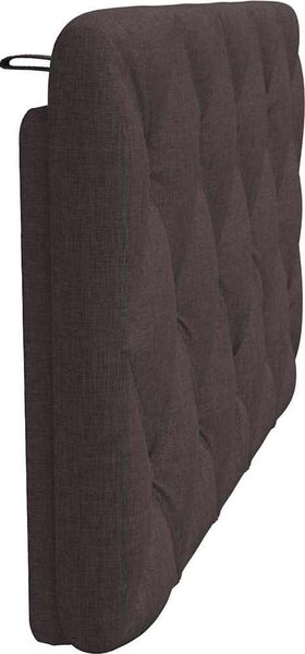 VidaXL Polštář na čelo postele textil [4019208] Barva: světle šedá, Velikost: 200 cm