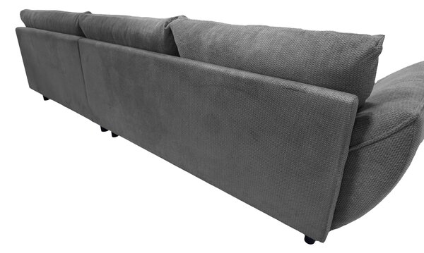 ROHOVÁ SEDAČKA, textil, antracitová Livetastic - Sedací soupravy, Online Only