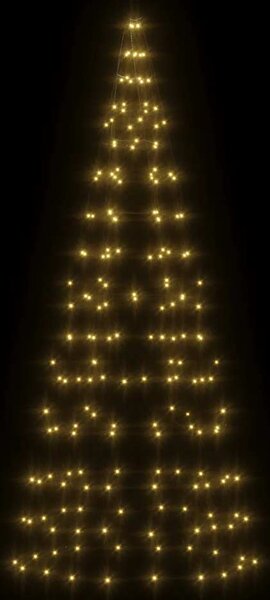 VidaXL LED vánoční stromek 3000 modrých LED [358108] Barva: Teplá bílá, Velikost: 500 cm