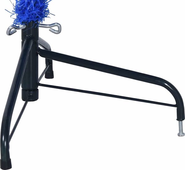 VidaXL Umělý vánoční stromeček PVC a ocel [344683] Barva: Bílá, Velikost: 180 cm