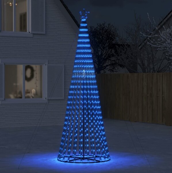 VidaXL LED vánoční stromek 1028 barevných LED diod [358065] Barva: Teplá bílá, Velikost: 247 cm