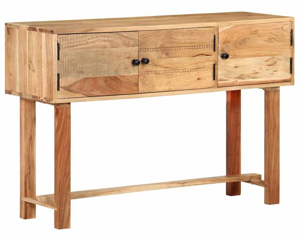 Příborník 115 x 35 x 75 cm masivní akáciové dřevo 322670