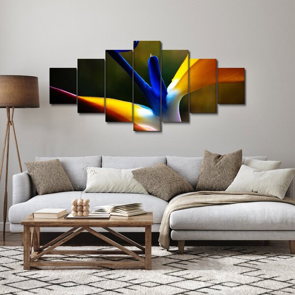 Obraz - Exotický květ (210x100 cm)