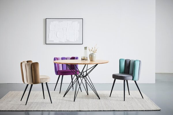 ŽIDLE, fialová home24 - Jídelní židle, Online Only