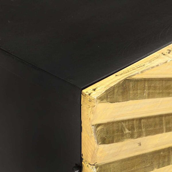 TV stolek 90 x 30 x 45 cm masivní mangovníkové dřevo 322681
