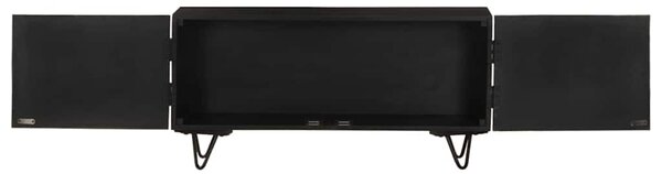 TV stolek 90 x 30 x 45 cm masivní mangovníkové dřevo 322681