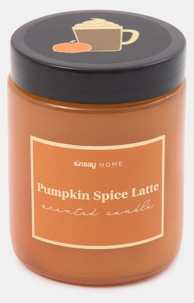 Sinsay - Svíčka Pumpkin Spice Latte - jantarová