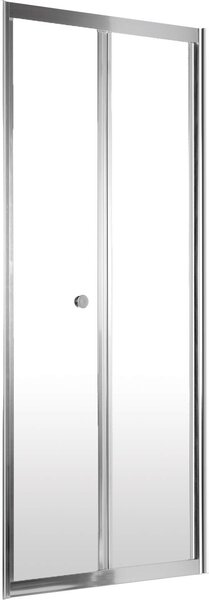 Deante Jasmin Plus, skládací sprchové dveře 90x200 cm, 5mm čiré sklo, chromový profil, DEA-KTJ_022D
