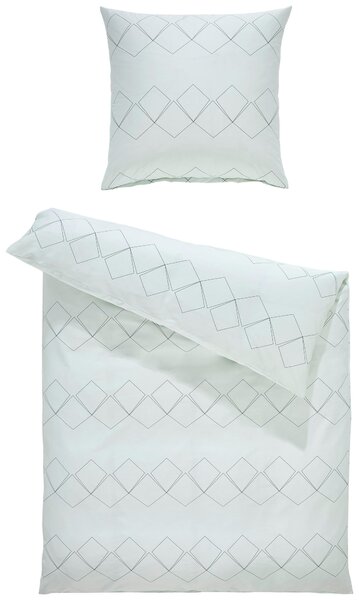 POVLEČENÍ, makosatén, zelená, jadeitově zelená, 135/200 cm Janine - Online Only povlečení, Online Only