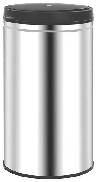 Odpadkový koš s automatickým senzorem 60 l nerezová ocel 322695