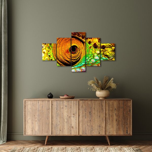Obraz - Chameleon (125x70 cm)