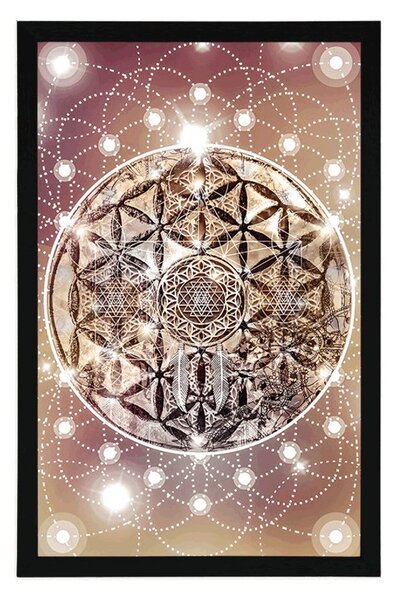Plakát okouzlující Mandala
