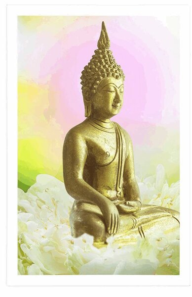 Plakát harmonie buddhismu