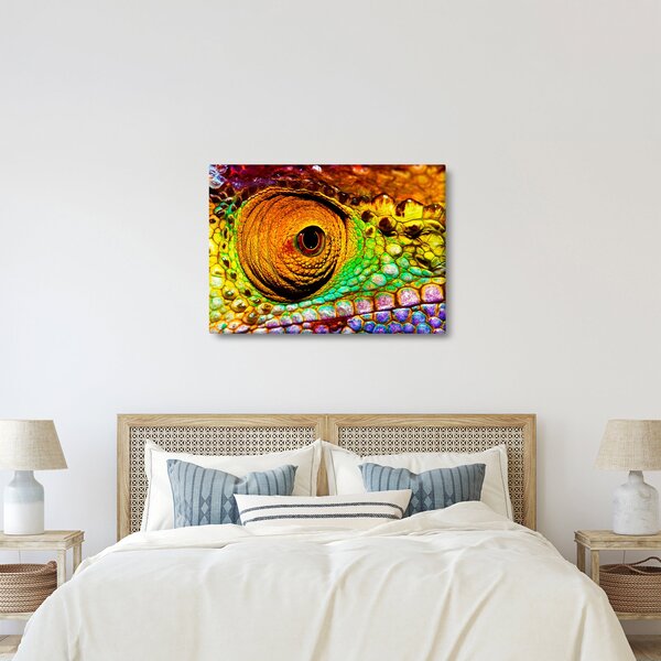 Obraz - Chameleon (70x50 cm)