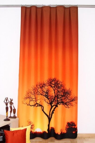 3D dekorační závěs B06 AFRIKA 1x160x250 cm MyBestHome