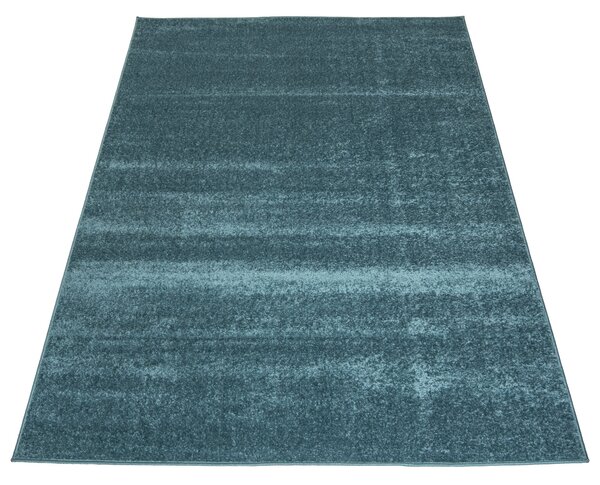Makro Abra Kusový koberec jednobarevný SPRING P113A Tyrkysový Rozměr: 70x200 cm
