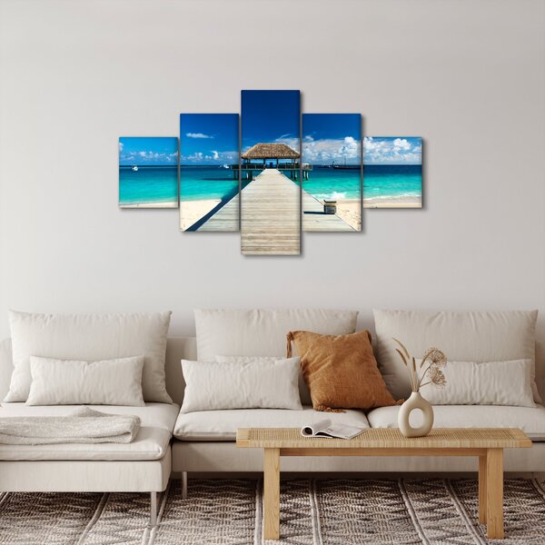 Obraz - Molo (125x70 cm)