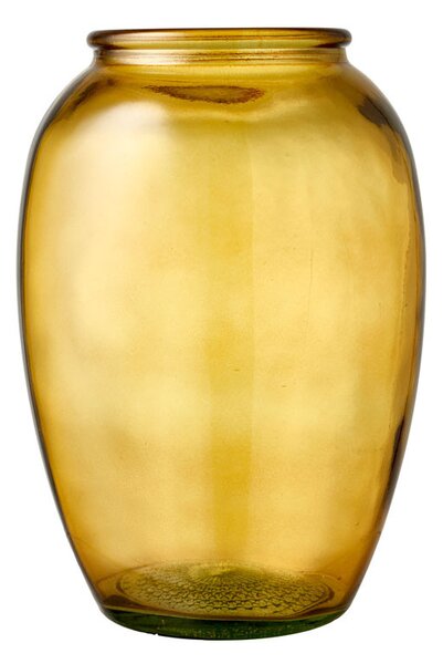 Bitz Skleněná váza Kusintha 25cm Amber