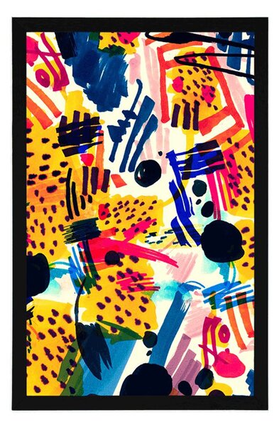 Plakát pop art abstrakce