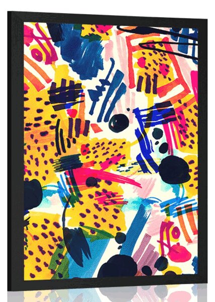 Plakát pop art abstrakce