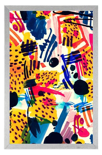Plakát pop art abstrakce