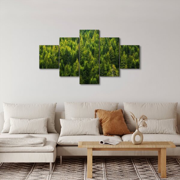 Obraz - Hustý les (125x70 cm)