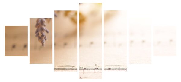 Obraz - Píseň (210x100 cm)