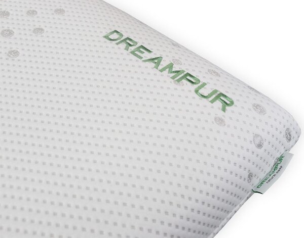 DREAMPUR Anatomický polštář DREAMPUR® z latexové pěny Grey dots perforovaný 40x60cm