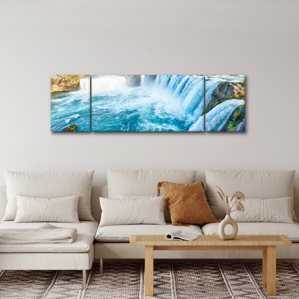Obraz - Vodopády (170x50 cm)