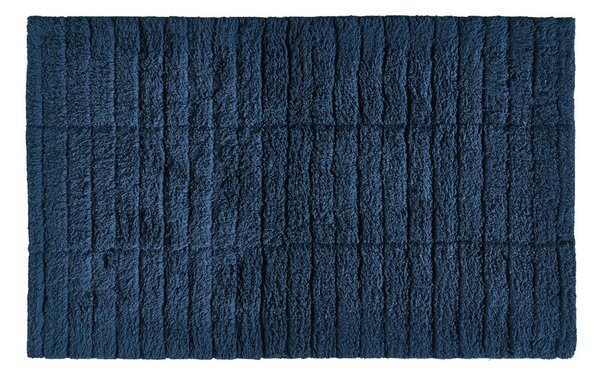 Zone Denmark Koupelnová předložka 50x80 cm Dark Blue Tiles