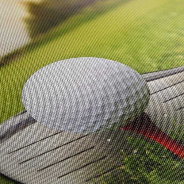 Obraz - Golf (s hodinami) (90x30 cm)