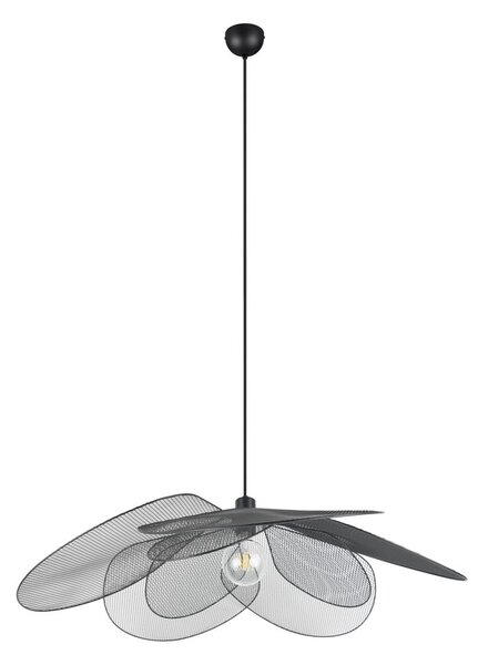 Matně černé závěsné svítidlo ø 87 cm Fleure – Reality