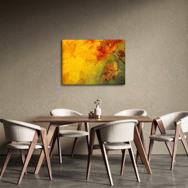 Obraz - Podzimní listy (70x50 cm)