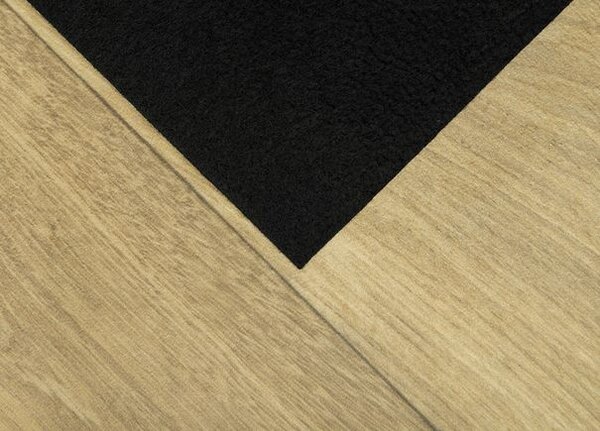 Breno PVC BLACKTEX Zadar 603L - světle hnědé dřevo, šíře 400 cm