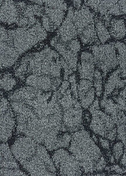 Breno Metrážový koberec MARBLE 74, šíře 400 cm, Šedá/Vícebarevné