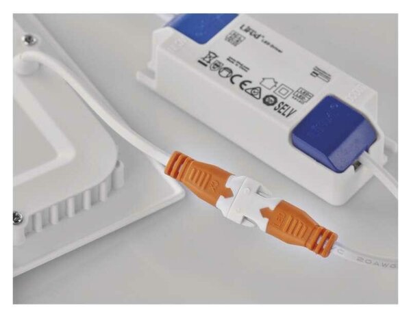 EMOS LED podhledové svítidlo NEXXO bílé, 17,5 x 17,5 cm, 12,5 W, neutrální bílá ZD2135