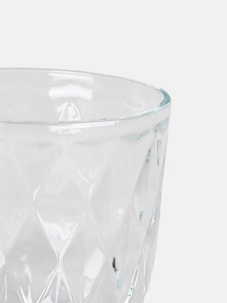 Sinsay - Sklenice s reliéfním vzorem 2 pack - clear