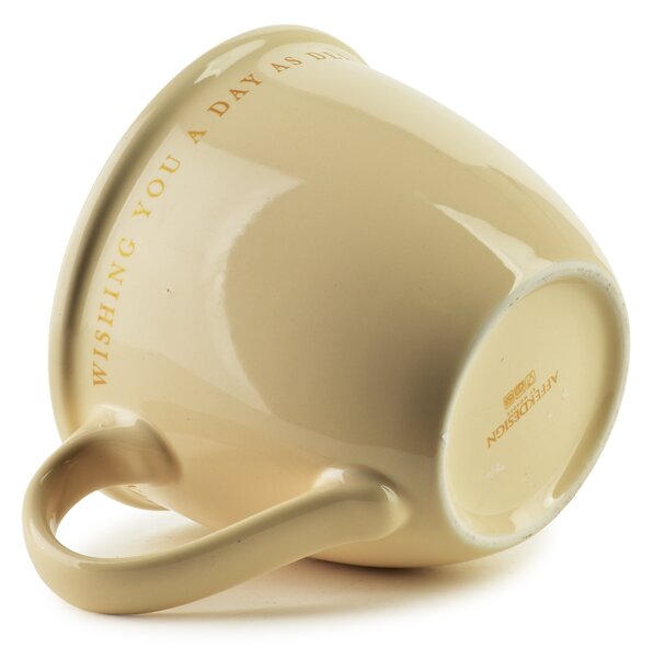 Mondex Porcelánový hrnek HENDIA 500 ml krémový