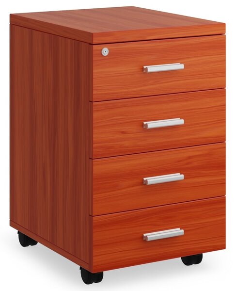 Rauman Simple Office zásluvkový kontejner 40 x 48 cm, 4 zásuvky Barva: Bříza