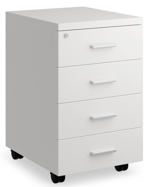 Rauman Simple Office zásluvkový kontejner 40 x 48 cm, 4 zásuvky Barva: Bříza