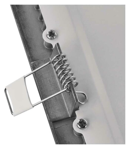 EMOS LED podhledové svítidlo NEXXO stříbrné, 12 x 12 cm, 7 W, teplá/neutrální bílá ZD2223
