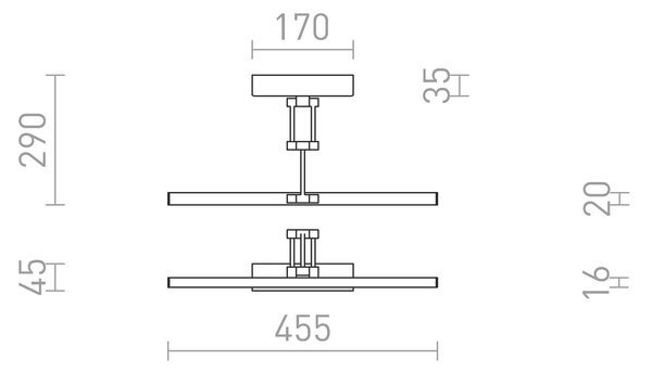 RED - DESIGN RENDL RENDL FRIDA LED nástěnná lampa, nad obraz staromosazná R14151