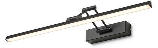 RED - DESIGN RENDL RENDL FRIDA LED nástěnná lampa, nad obraz matná černá R14152