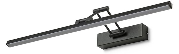 RED - DESIGN RENDL RENDL FRIDA LED nástěnná lampa, nad obraz matná černá R14152