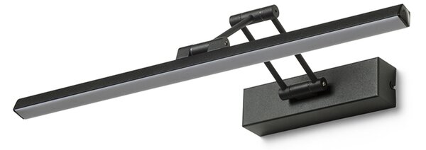 RED - DESIGN RENDL RENDL FRIDA LED nástěnná lampa, nad obraz matná černá R14149