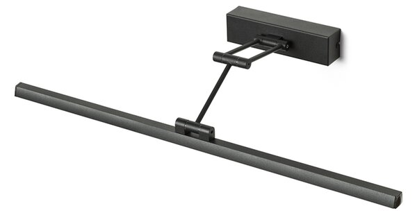 RED - DESIGN RENDL RENDL FRIDA LED nástěnná lampa, nad obraz matná černá R14152